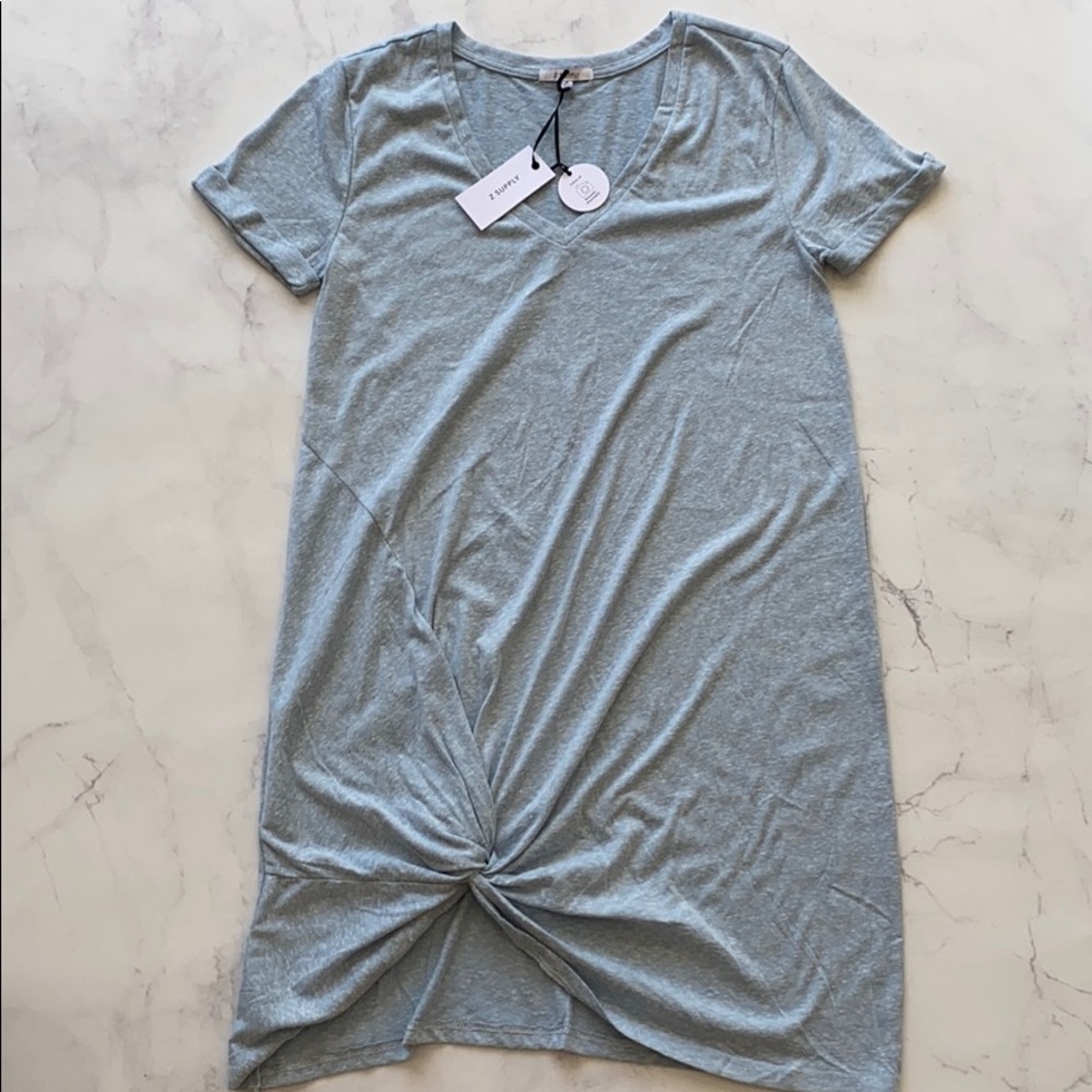 Triblend Side Knot Dress - Picture 2 of 6